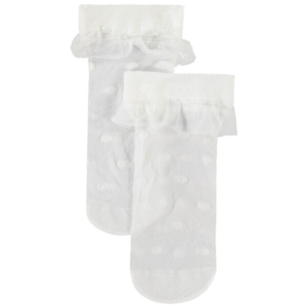 PAIRE DE CHAUSSETTES NORMALES EN CHIFFON
