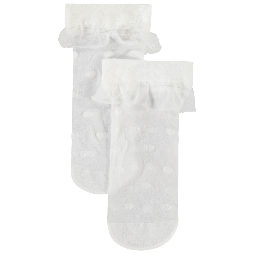 PAIRE DE CHAUSSETTES NORMALES EN CHIFFON